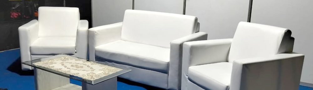 Pusat Rental Sofa Double Putih Jakpus