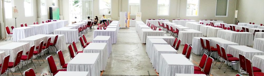 Rental Kursi, Meja & Kipas Misty Cool Area Gandaria Jakarta