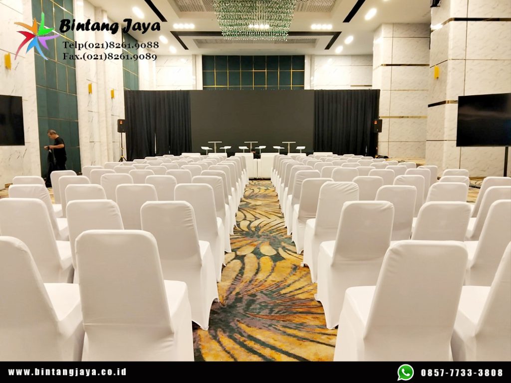 Sewa Barstool Putih, Kursi Kotak, Panggung & Kursi Event Jakarta