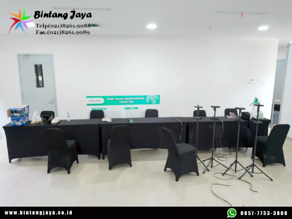 Sewa Meja IBM untuk Bazar, Registrasi, dan Meja Panitia Event Jakarta