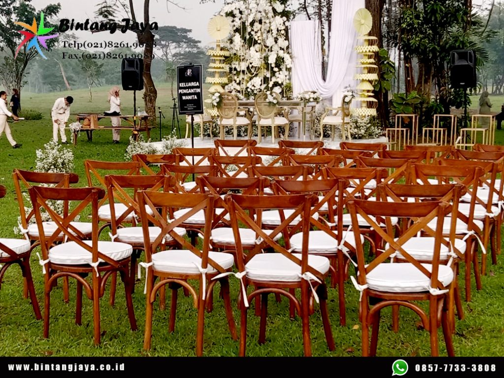 Rental Kursi Silang Cross Brace Area Depok