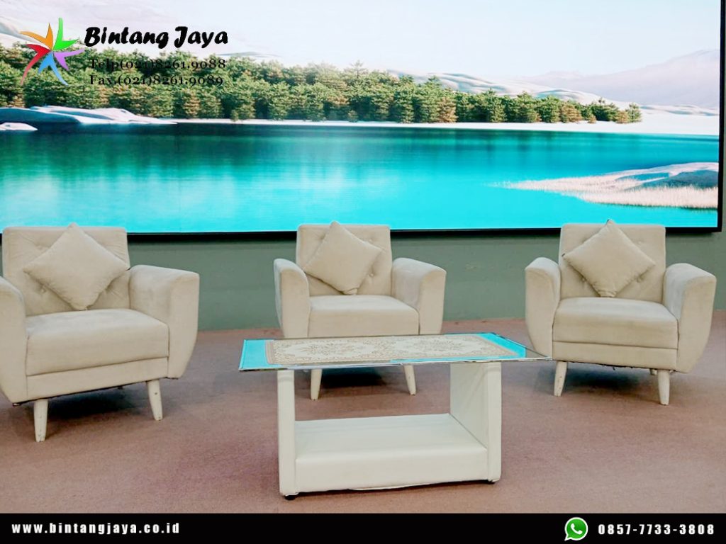 Sewa Sofa Minimalis Bikin Area Event Terlihat Clean dan Modern