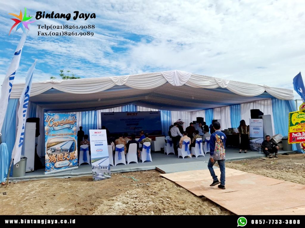 Rental tenda hangar, flooring, sofa, kursi Tangerang