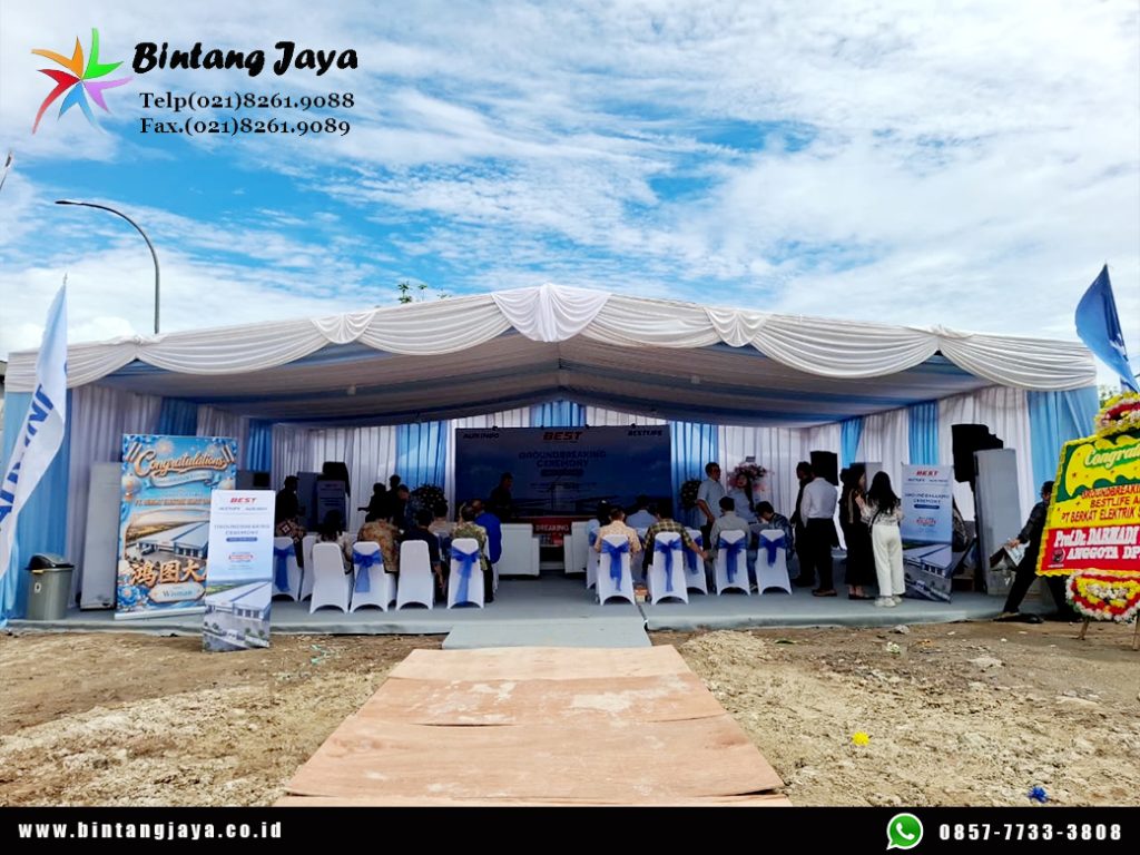 Rental tenda hangar, flooring, sofa, kursi Tangerang