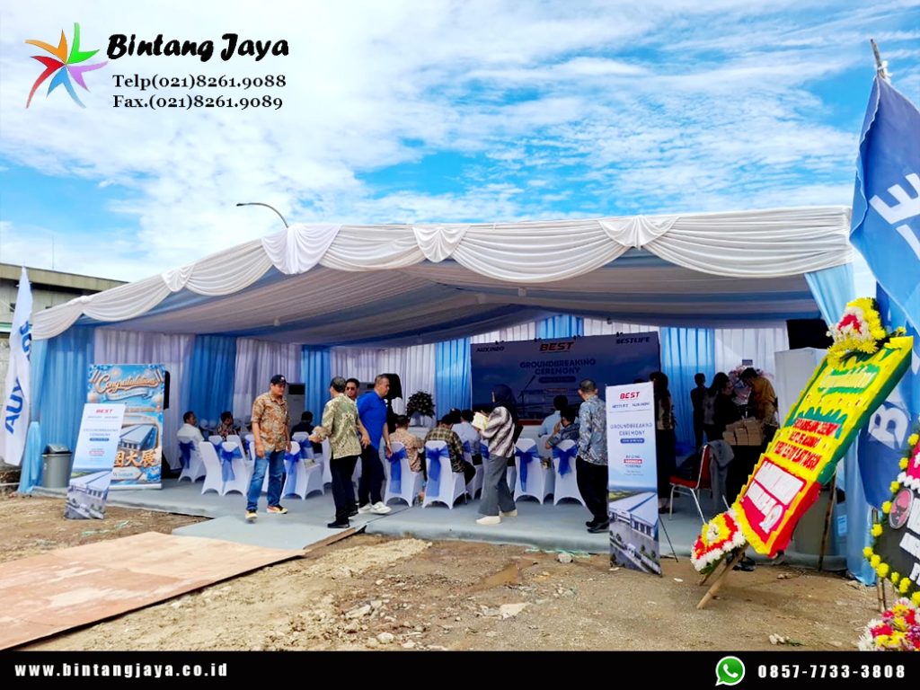 Rental tenda hangar, flooring, sofa, kursi Tangerang