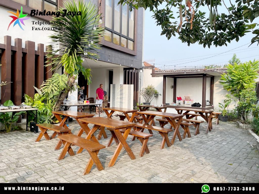 Sewa Meja, Bangku Taman Kaki Silang Jakarta