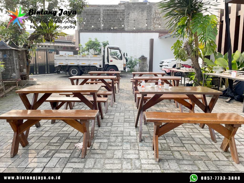 Sewa Meja Kursi Taman Kaki Silang Bogor untuk Event Outdoor yang Elegan dan Nyaman