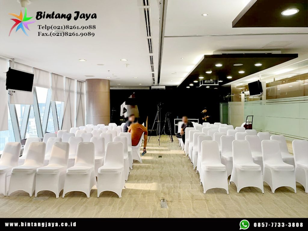 Sewa Meja, Kursi Sarung Kursi Putih Jakarta