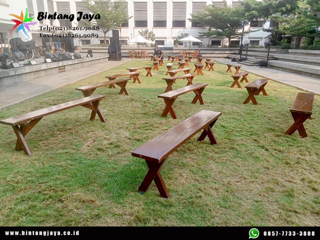 Sewa Bangku Taman dan Meja Taman Extra Bogor untuk Area Outdoor yang Nyaman dan Estetik