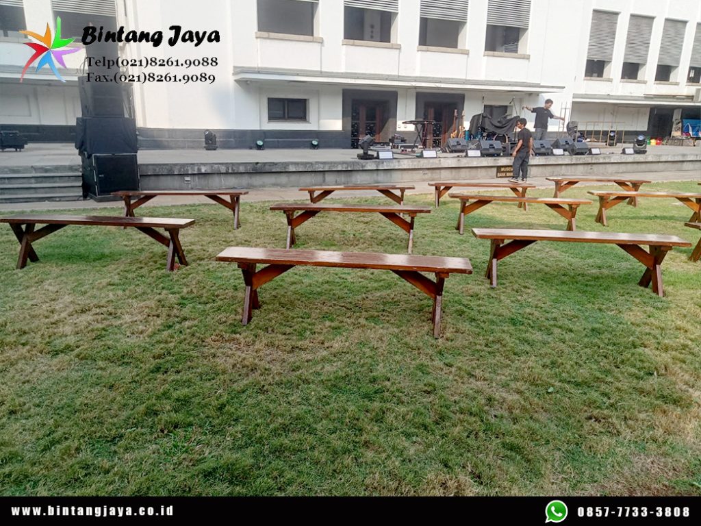 Sewa Bangku Taman dan Meja Taman Extra Bogor untuk Area Outdoor yang Nyaman dan Estetik