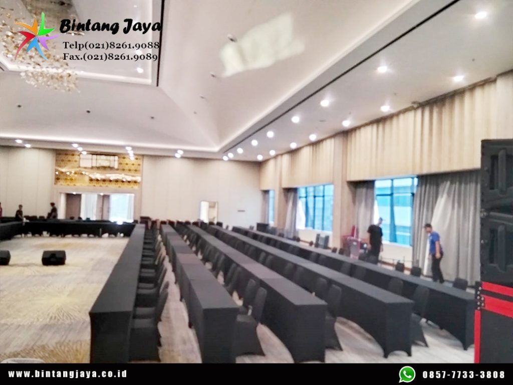Sewa Meja IBM Event Angkasa Pura Jakarta untuk Acara Perusahaan yang Profesional