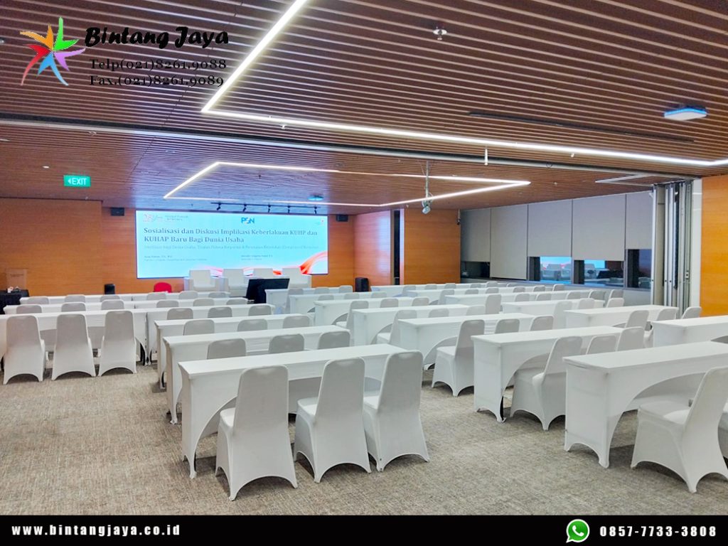 Sewa Meja IBM dan Kursi Event Stainless Jakarta untuk Acara yang Rapi dan Profesional