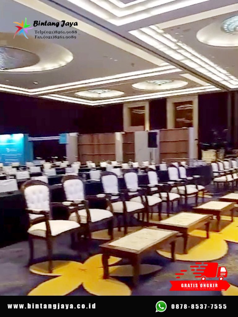 Sewa Arm Chairs VIP Event Kemensos Jakarta untuk Acara Resmi yang Elegan