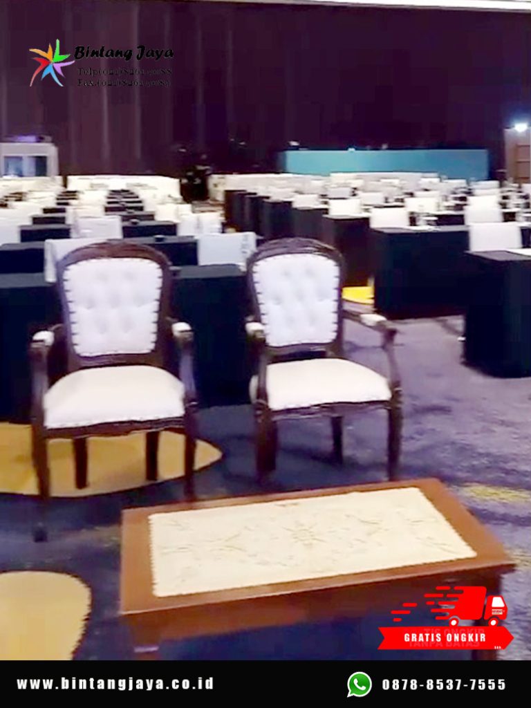 Sewa Arm Chairs VIP Event Kemensos Jakarta untuk Acara Resmi yang Elegan