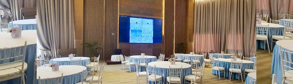 Sewa Kursi Tiffany Putih, Round Table Event Sinar Mas Jakarta untuk Corporate Event yang Elegan