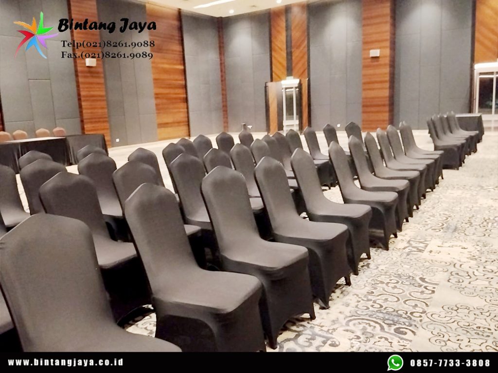 Sewa Cover Hitam Ketat Kursi Raja Jakarta untuk Tampilan VIP yang Elegan dan Profesional