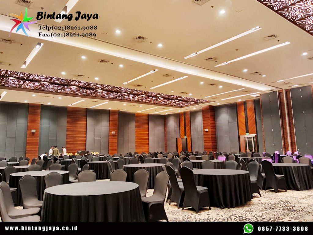 Sewa Meja Bulat Jakarta untuk Banquet, Hospitality & VIP Dining