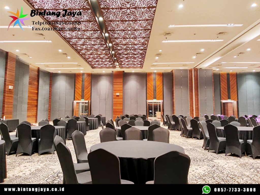 Sewa Meja Bulat Jakarta untuk Banquet, Hospitality & VIP Dining
