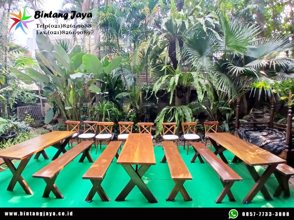 Sewa Bangku Taman dan Meja Taman Jakarta untuk Event Outdoor yang Nyaman dan Estetik