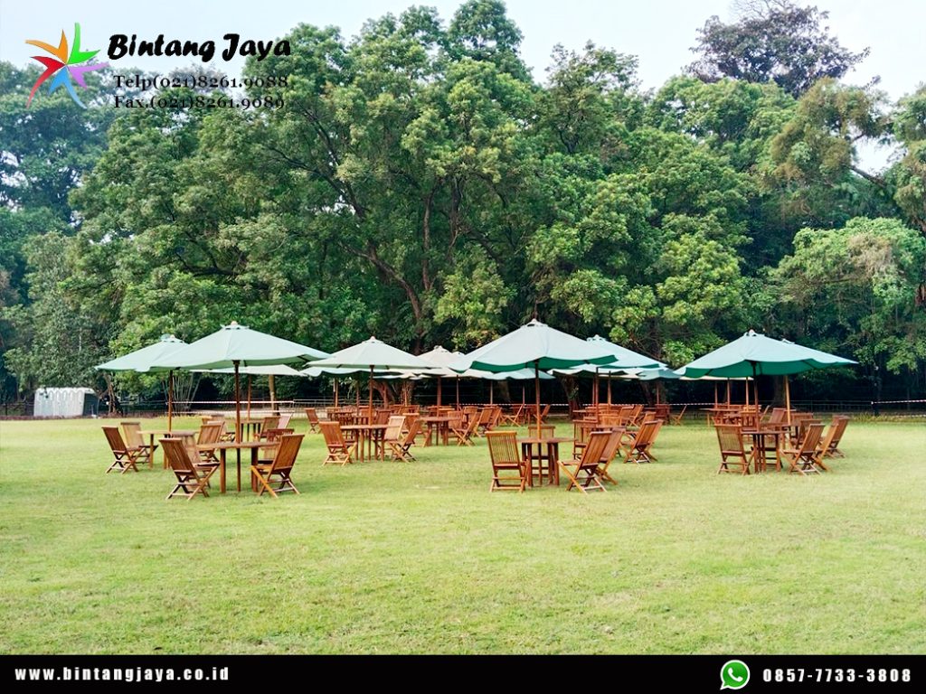 Sewa Tenda Parasol, Meja, Kursi Event Istana Bogor