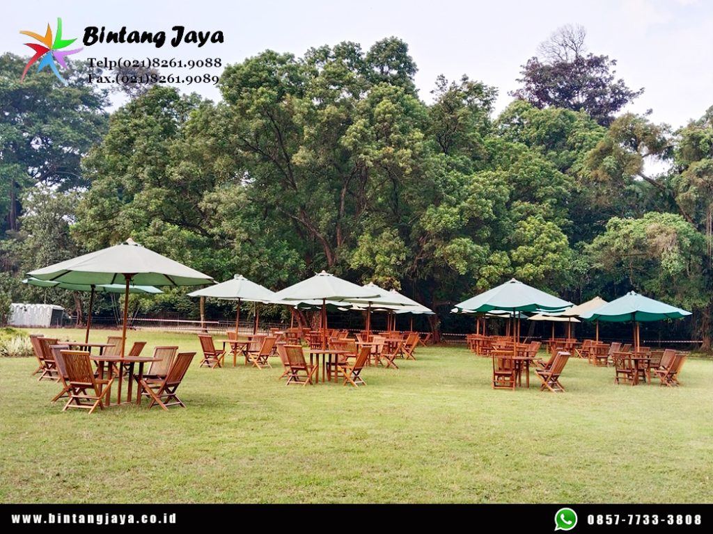 Sewa Tenda Parasol, Meja, Kursi Event Istana Bogor