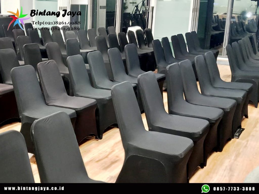 Sewa Sarung Kursi, Taplak Meja Hitam Event Tower Monas Jakarta