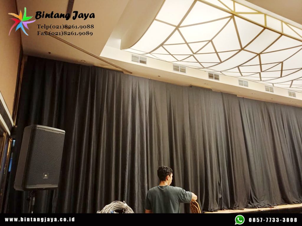 Rental Black Curtain Jakarta 087885377555