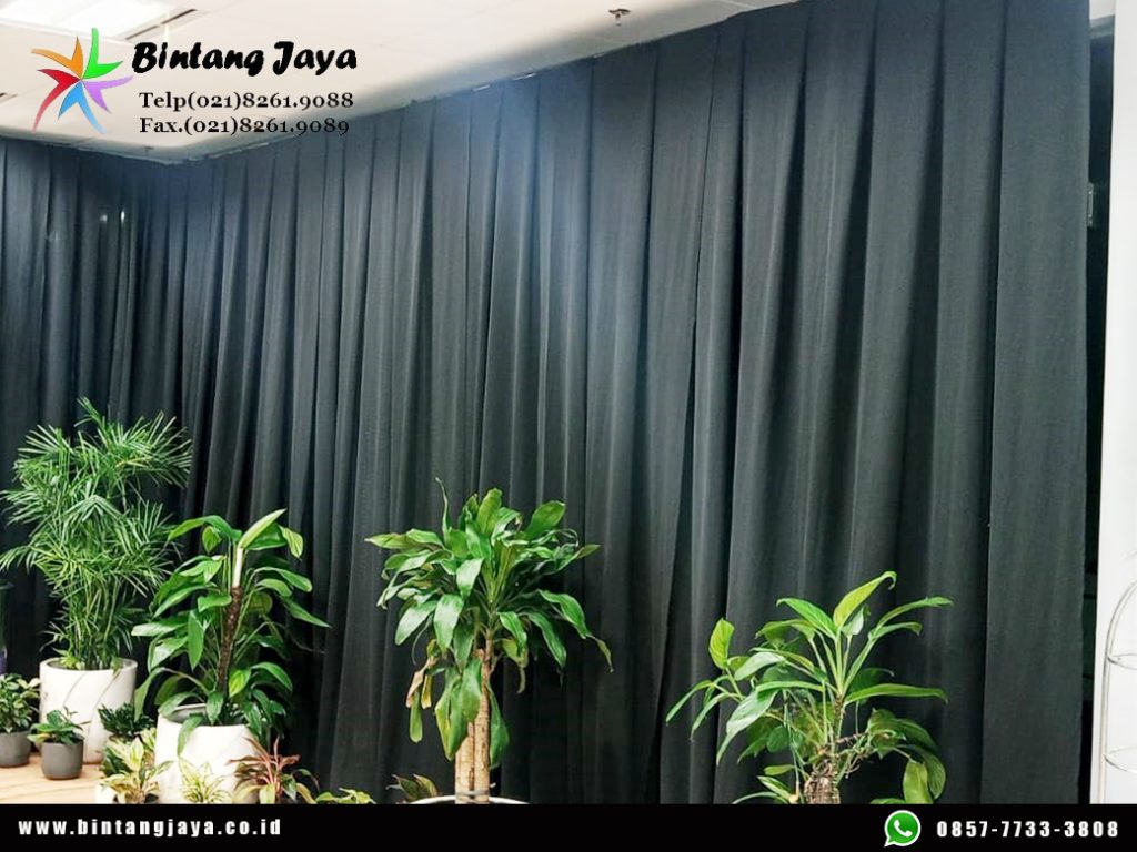 Rental Black Curtain Jakarta 087885377555