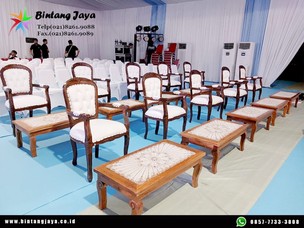 Sewa Kursi VIP Arm Chairs Meja VIP Manggarai Jakarta