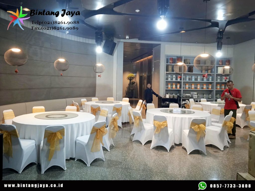 Sewa Round Table Set Lazy Suzzan, Kursi Jakarta