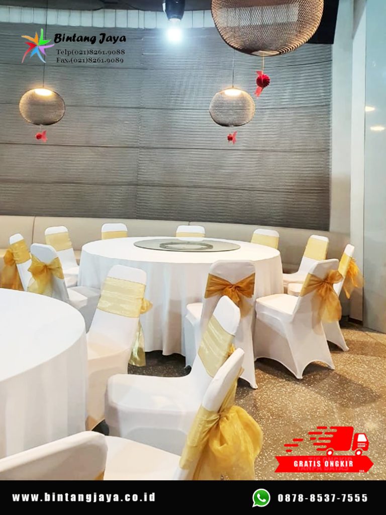 Sewa Round Table Set Lazy Suzzan, Kursi Jakarta