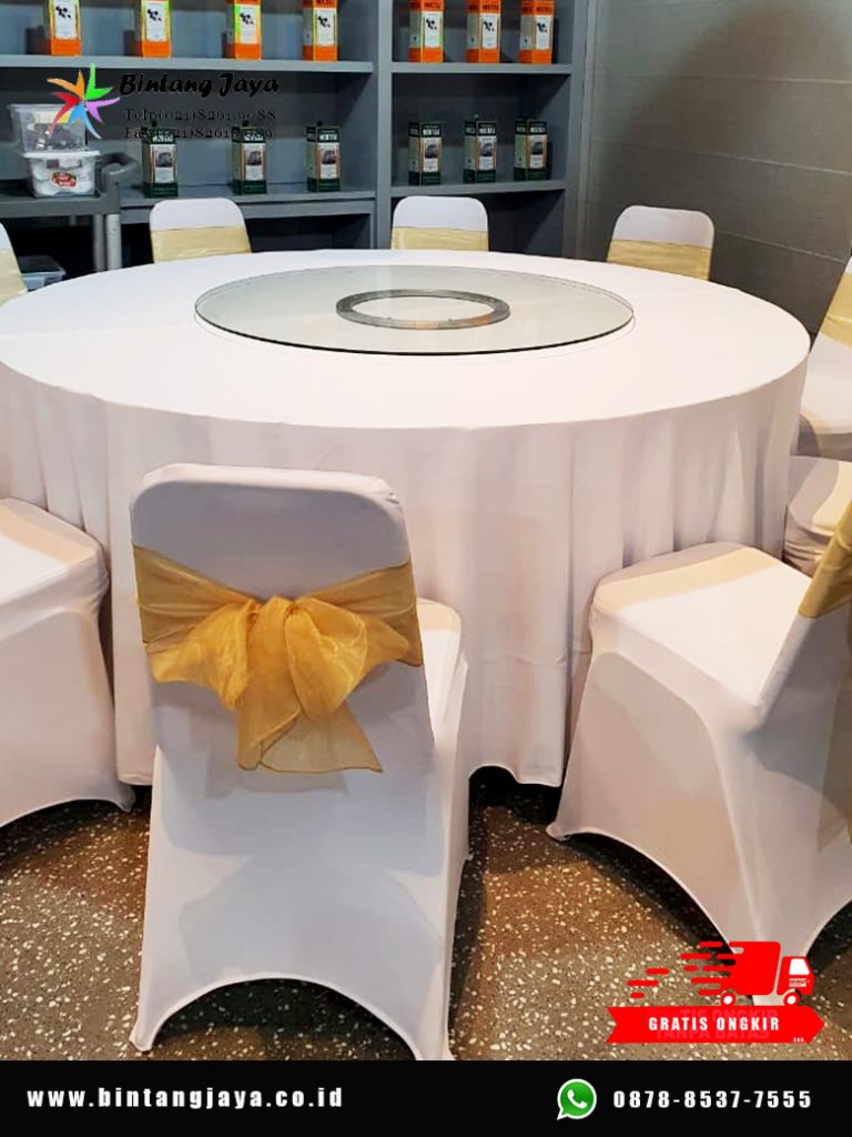 Sewa Round Table Set Lazy Suzzan, Kursi Jakarta