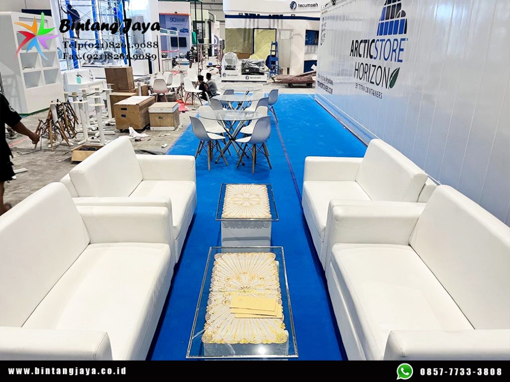 Rental Sofa Double Putih Jakarta 087885377555