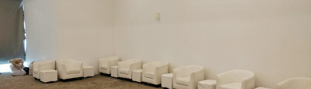 Rental Sofa Oval Single Putih Bandung 087885377555