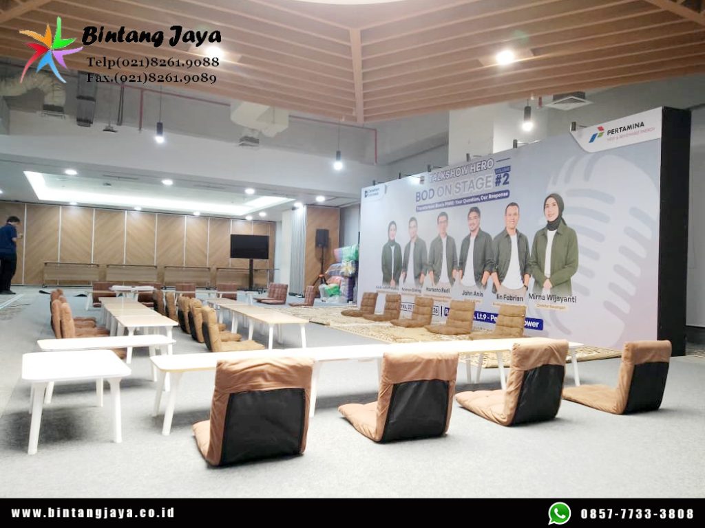 Sewa Kursi Lesehan Coklat Jakarta untuk Acara Santai yang Lebih Nyaman