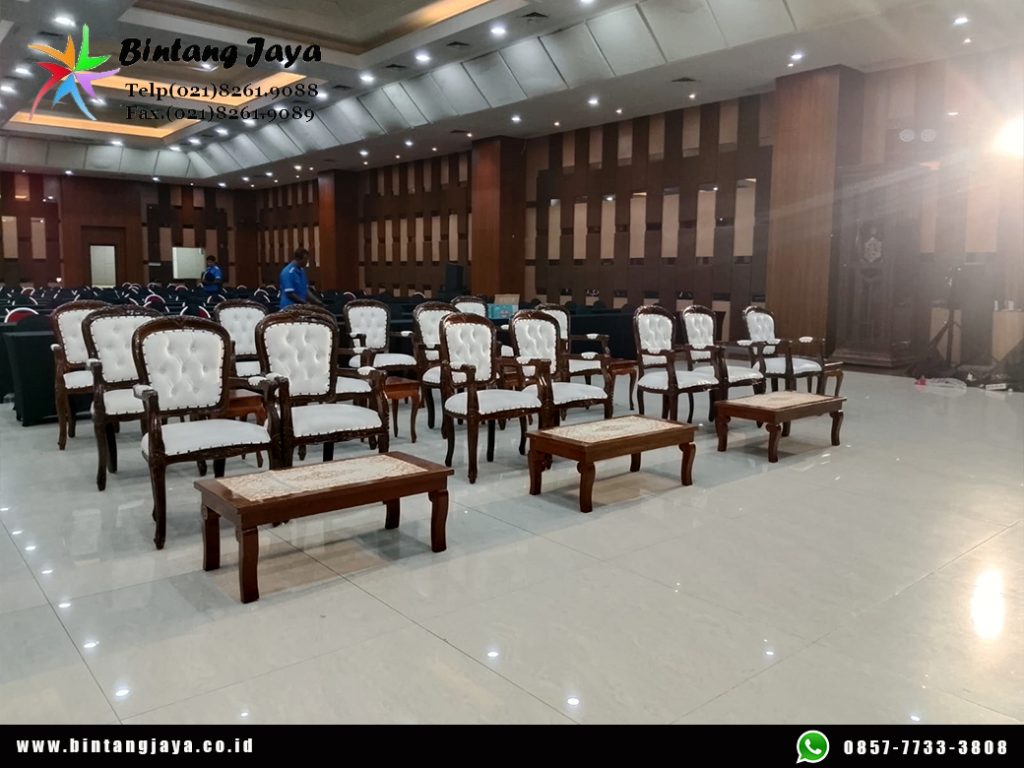 Sewa Meja Kayu VIP Jakarta 087885377555 untuk Jamuan Tamu Kehormatan dan Acara Formal
