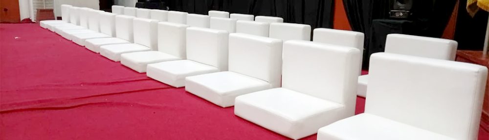 Rental Sofa Lesehan Putih Jakarta Tata Venue Lebih Menarik dan Berkelas