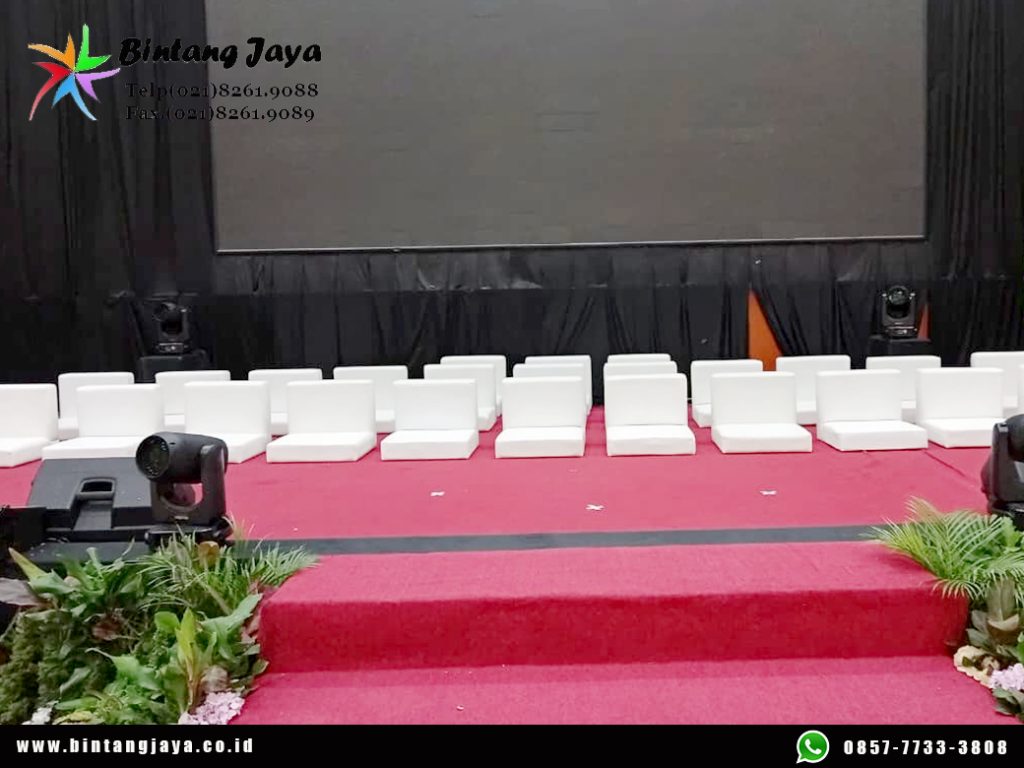 Rental Sofa Lesehan Putih Jakarta Tata Venue Lebih Menarik dan Berkelas