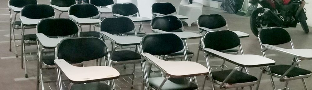 Sewa Kursi Kuliah Standar Hitam Jakarta Seminar, Training & Acara Edukasi 087885377555