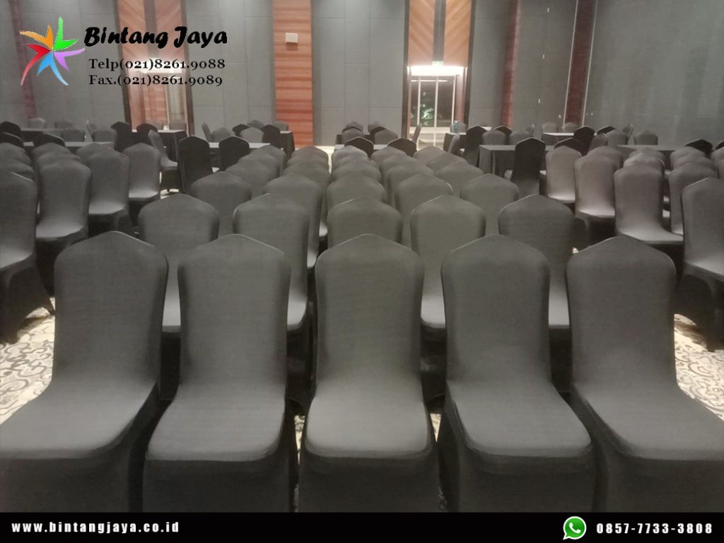 Rental Cover atau Sarung Kursi Raja Hitam Jakarta