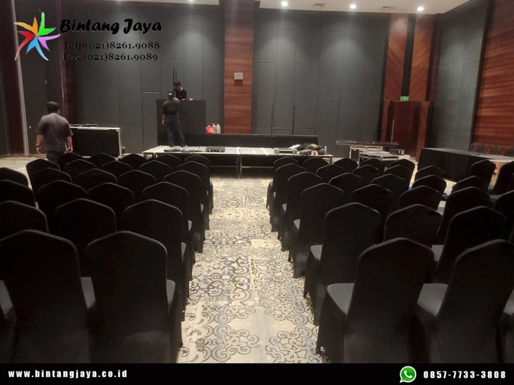 Rental Cover atau Sarung Kursi Raja Hitam Jakarta