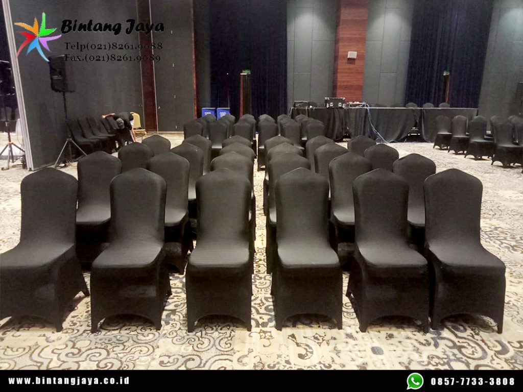 Sewa Cover Kursi Raja Warna Hitam Ketat Jakarta 087885377555