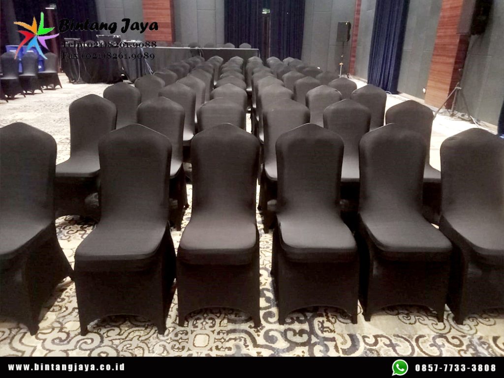 Sewa Cover Kursi Raja Warna Hitam Ketat Jakarta 087885377555